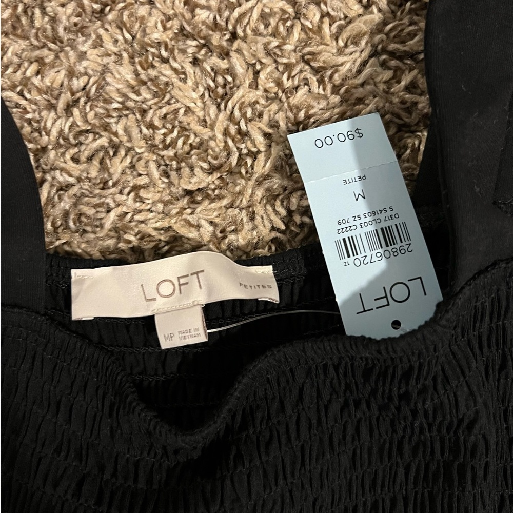 Black Loft Tiered Maxi Nap Dress - Picture 6 of 6